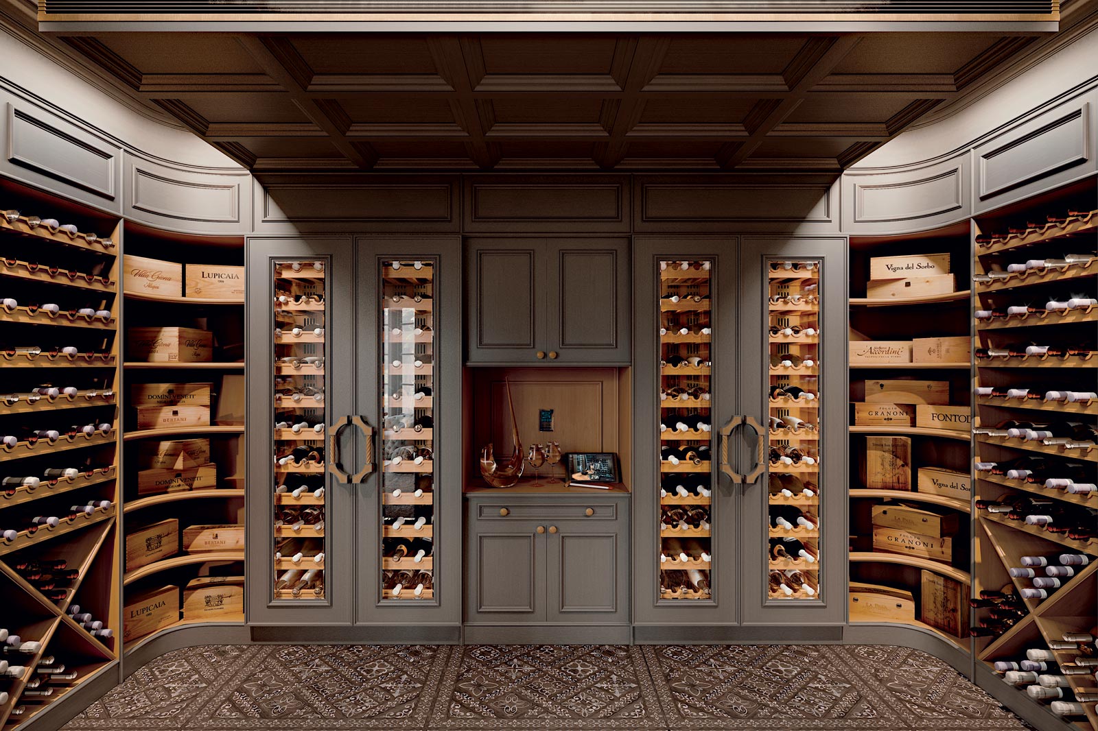 0039 - Bespoke Interiors - Progetto Wine Cellars